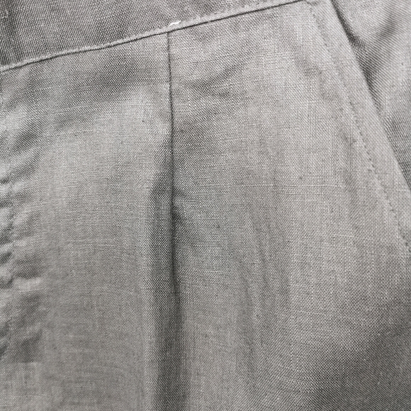 MEDIUM BLU9 100% Linen Black Pants NWT - Picture 10 of 15